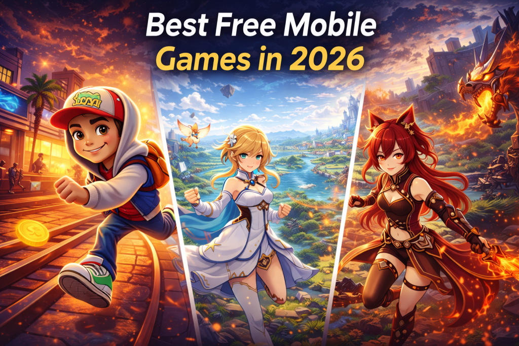 Top 3 Free Mobile Games To Play In 2026 My Picks Gaming Content Reviews Best Free Mobile Games 2026 1024x683 
