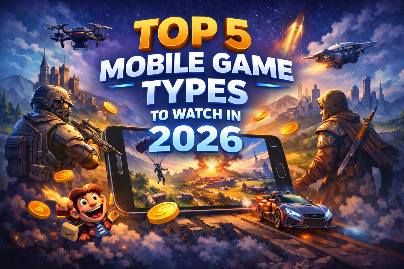 Top Mobile Games Types To Watch in 2026