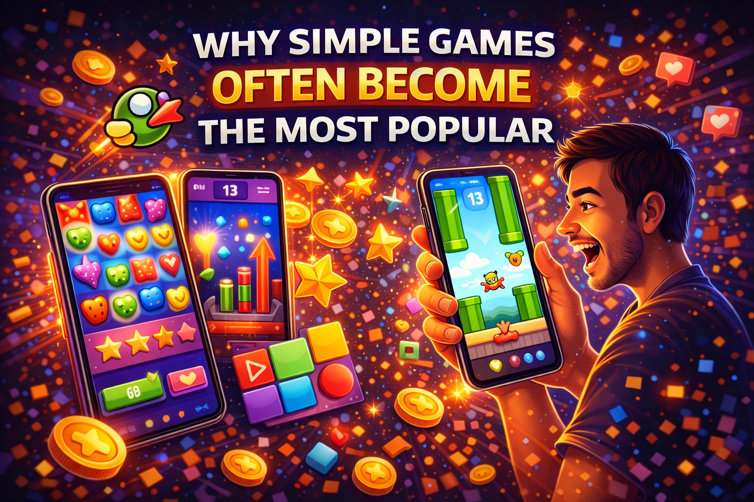 🎮 Why Simple Games Often Become the Most Popular