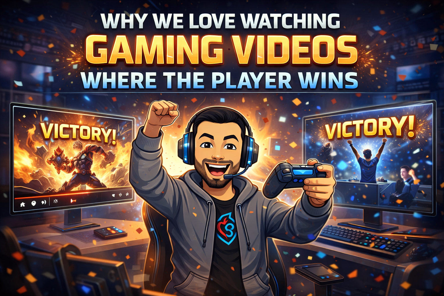 🎮 Why We Love Watching Gaming Videos Where the Player Wins
