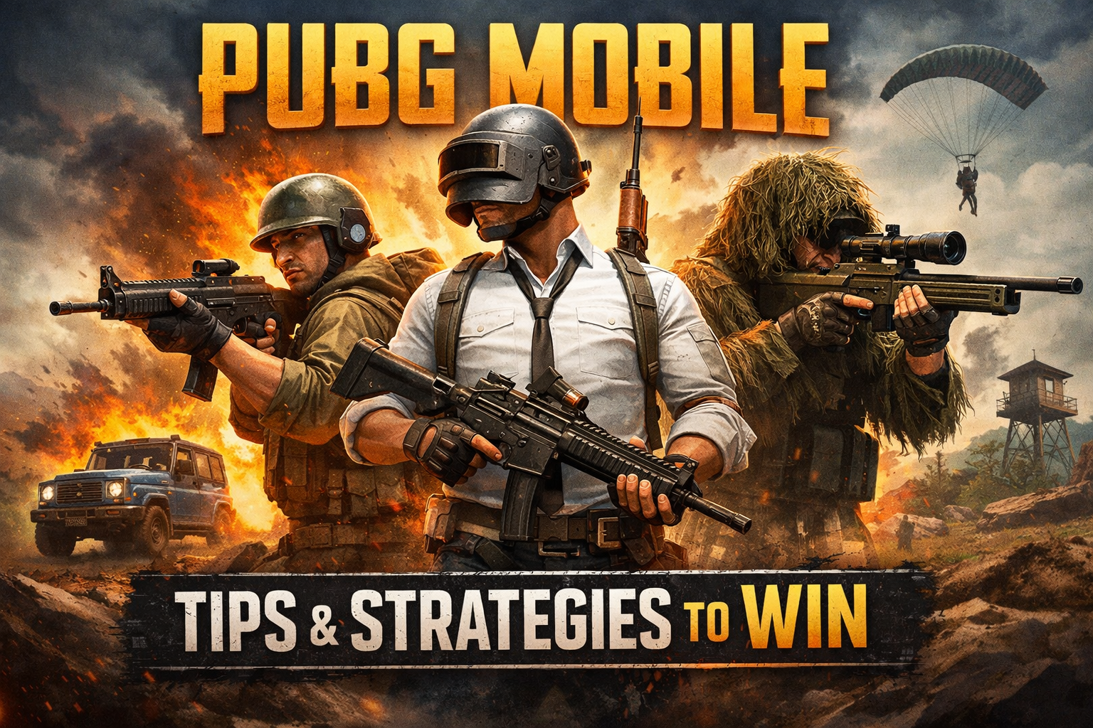 PUBG Mobile: What I Learned After Playing Too Many Matches💥💣🚀