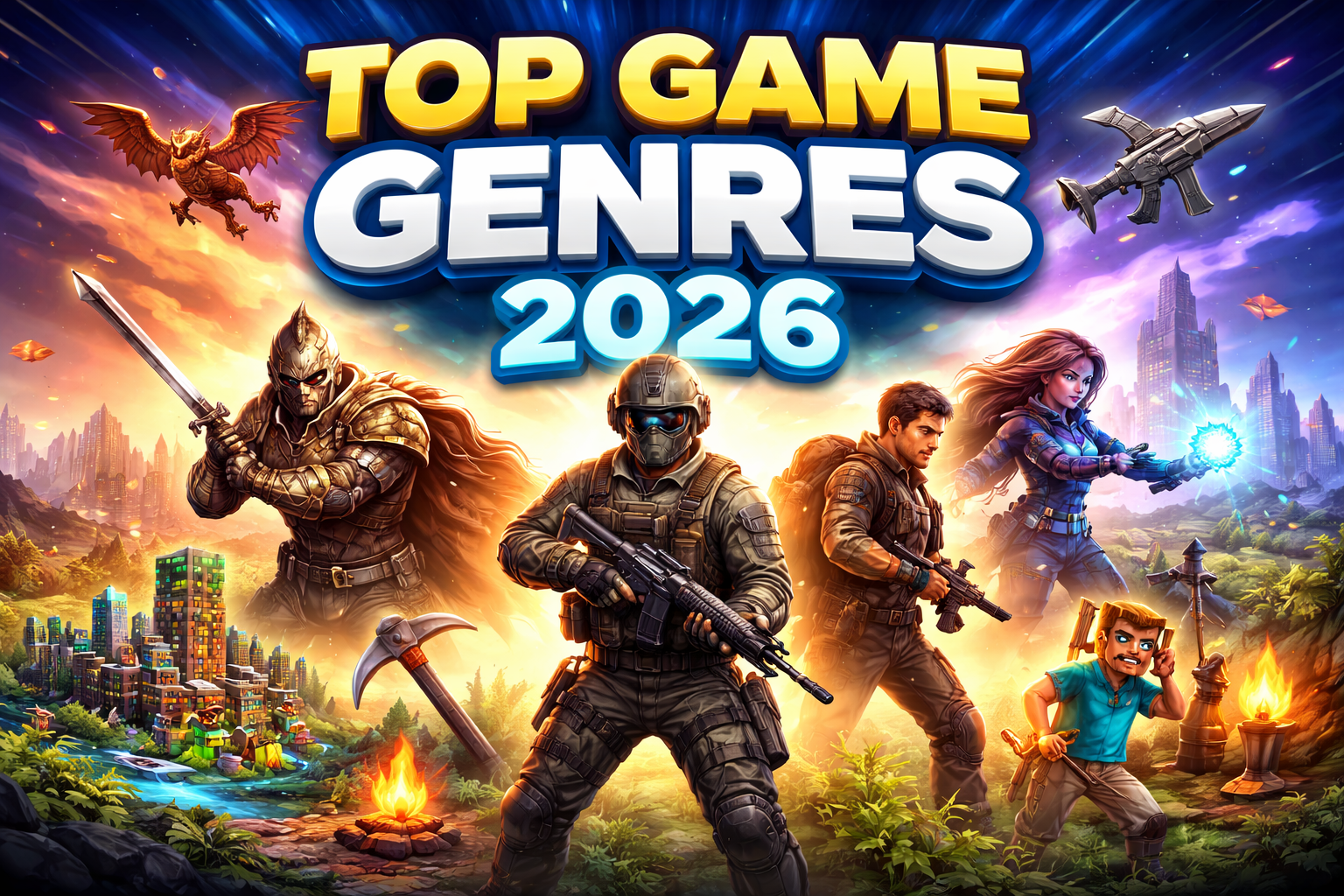 Top Video Game Genres in 2026: The Games Dominating the Industry ...