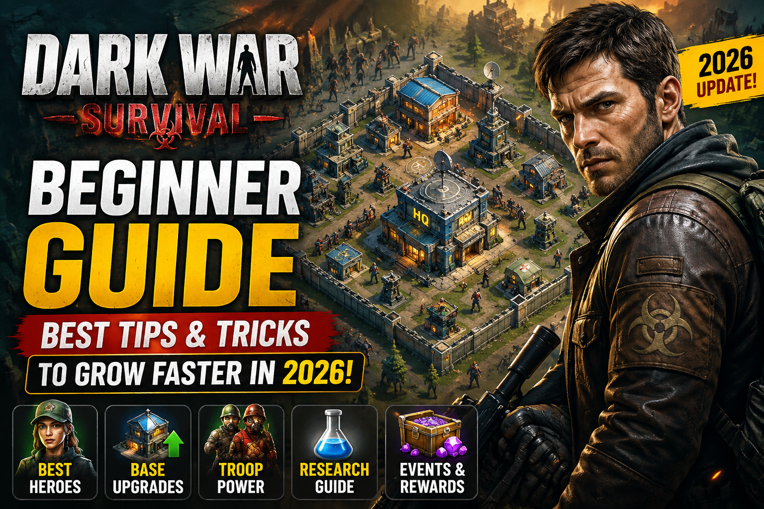 🔥 Dark War: Survival Tips & Tricks (2026) – The Ultimate Beginner’s Guide