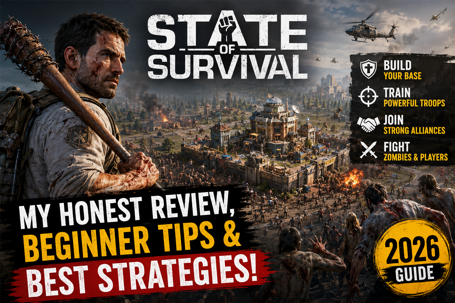 🎮 State of Survival Review (2026): My Honest Experience, Beginner Tips & Best Strategies 🧟