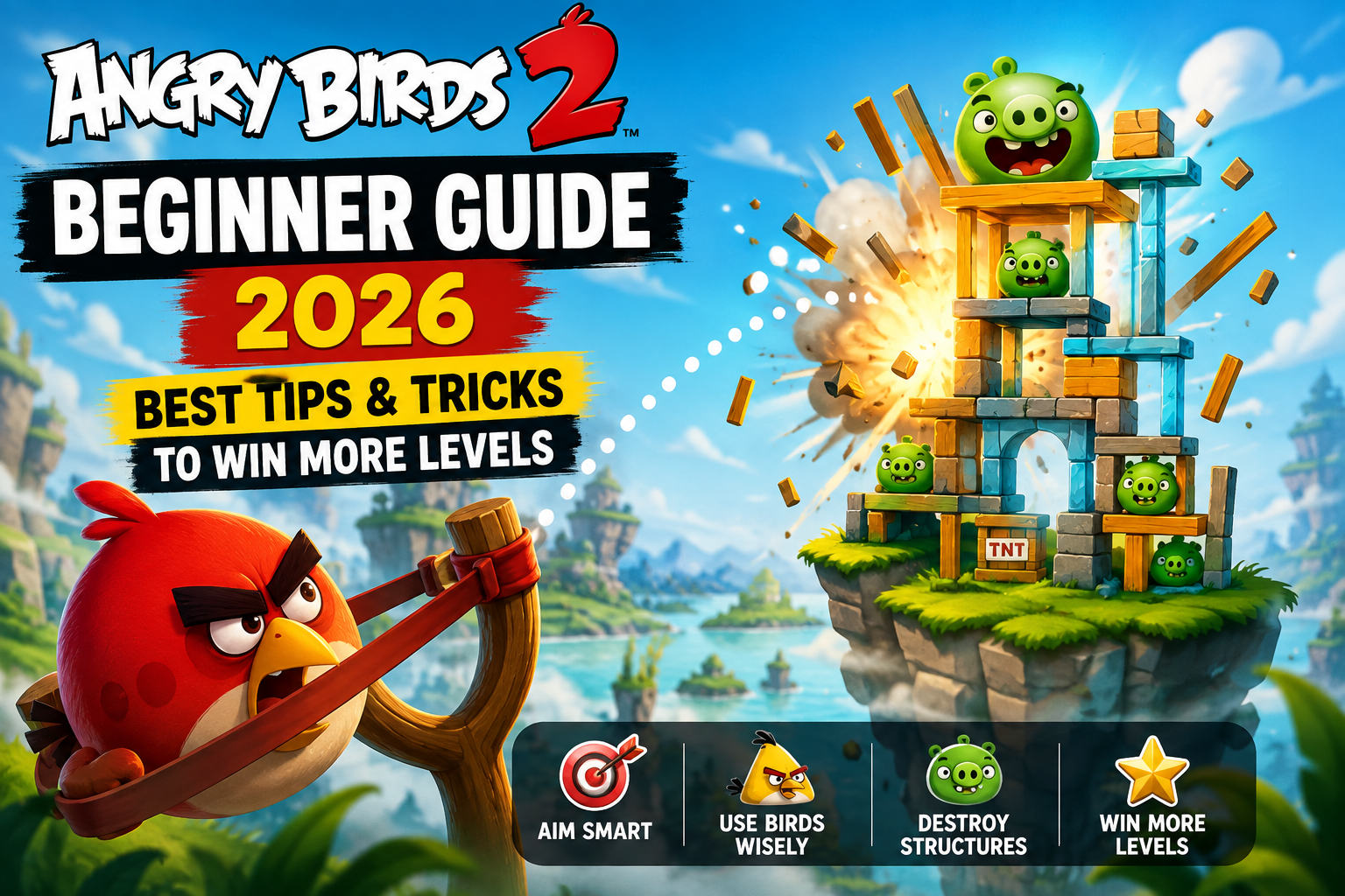 🎯 Angry Birds 2 Beginner Guide 2026: Best Tips & Tricks to Win More Levels 🐦
