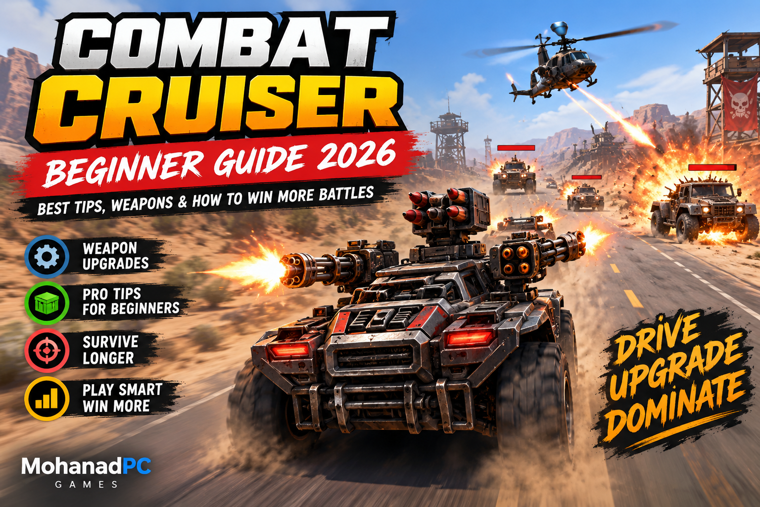 🚀 Combat Cruiser Beginner Guide 2026 – Best Tips, Weapons & How to Win More Battles