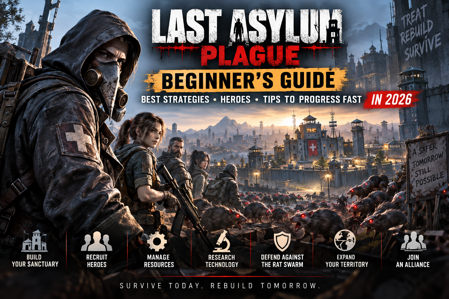 🧟 Last Asylum: Plague Beginner’s Guide – Best Heroes, Survival Tips & How to Progress Fast (2026)