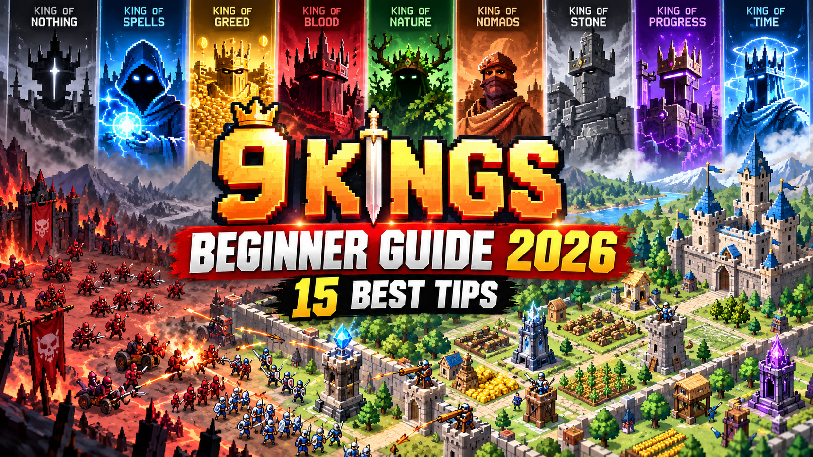👑 9 Kings Beginner Guide 2026: 15 Best Tips to Build a Powerful Kingdom